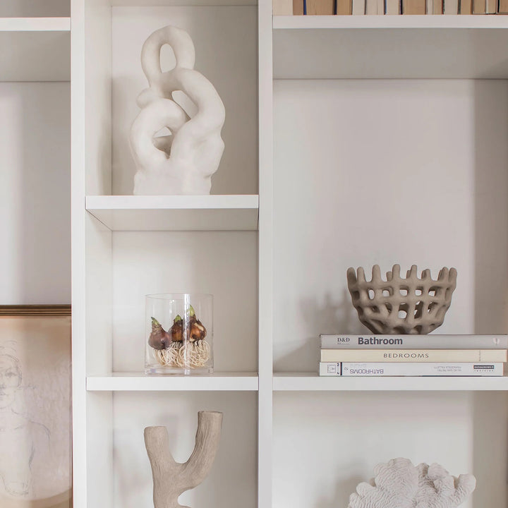 mette ditmer | art piece | braided bowl | sand