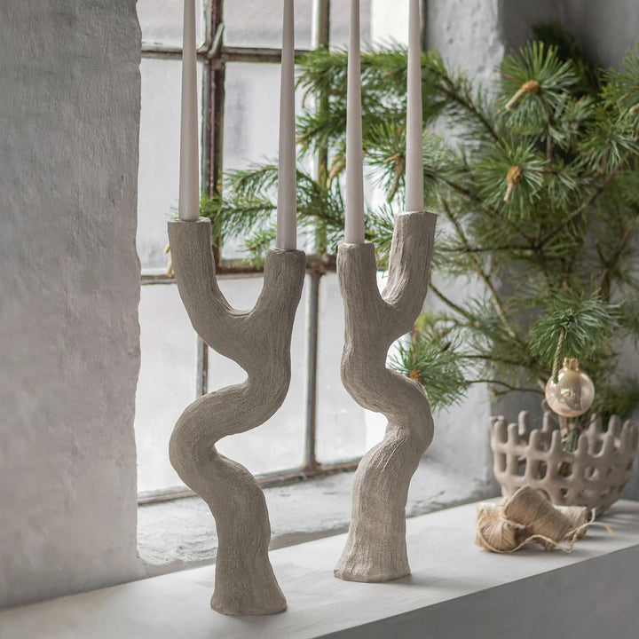 mette ditmer | art piece | candle holder | sand