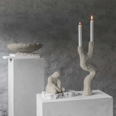 mette ditmer | art piece | candle holder | sand