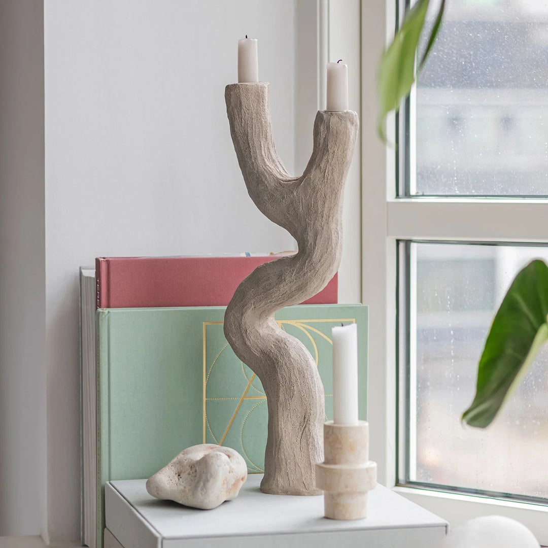 mette ditmer | art piece | candle holder | sand