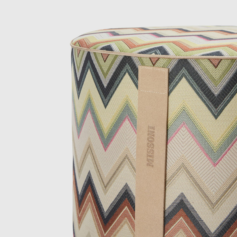 missoni home | agadir cylinder pouf | colour 138