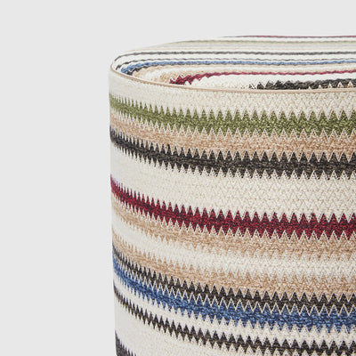 missoni home | blurred cylinder pouf | colour 148