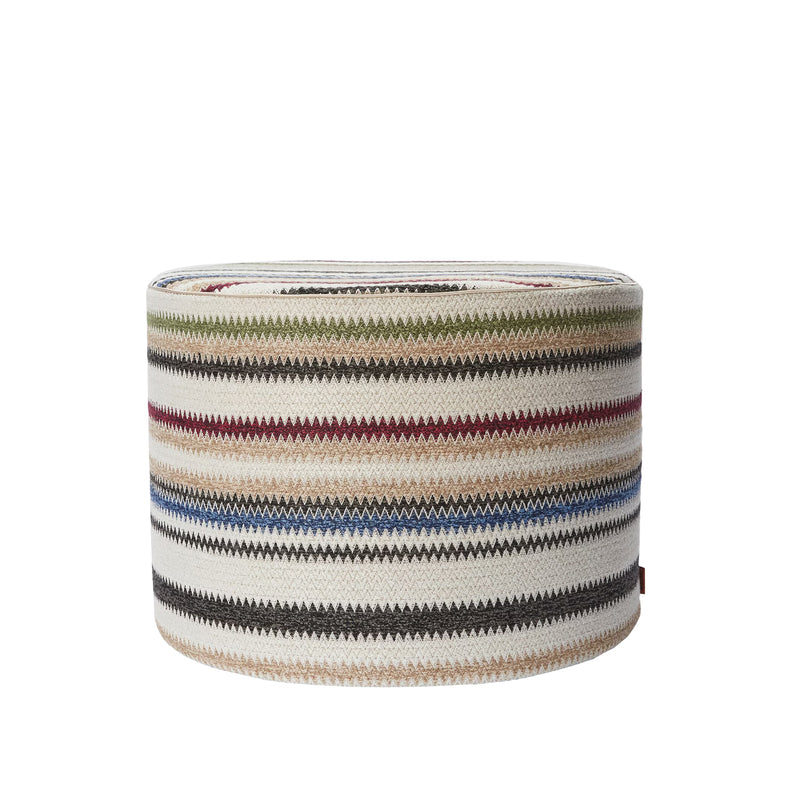 missoni home | blurred cylinder pouf | colour 148