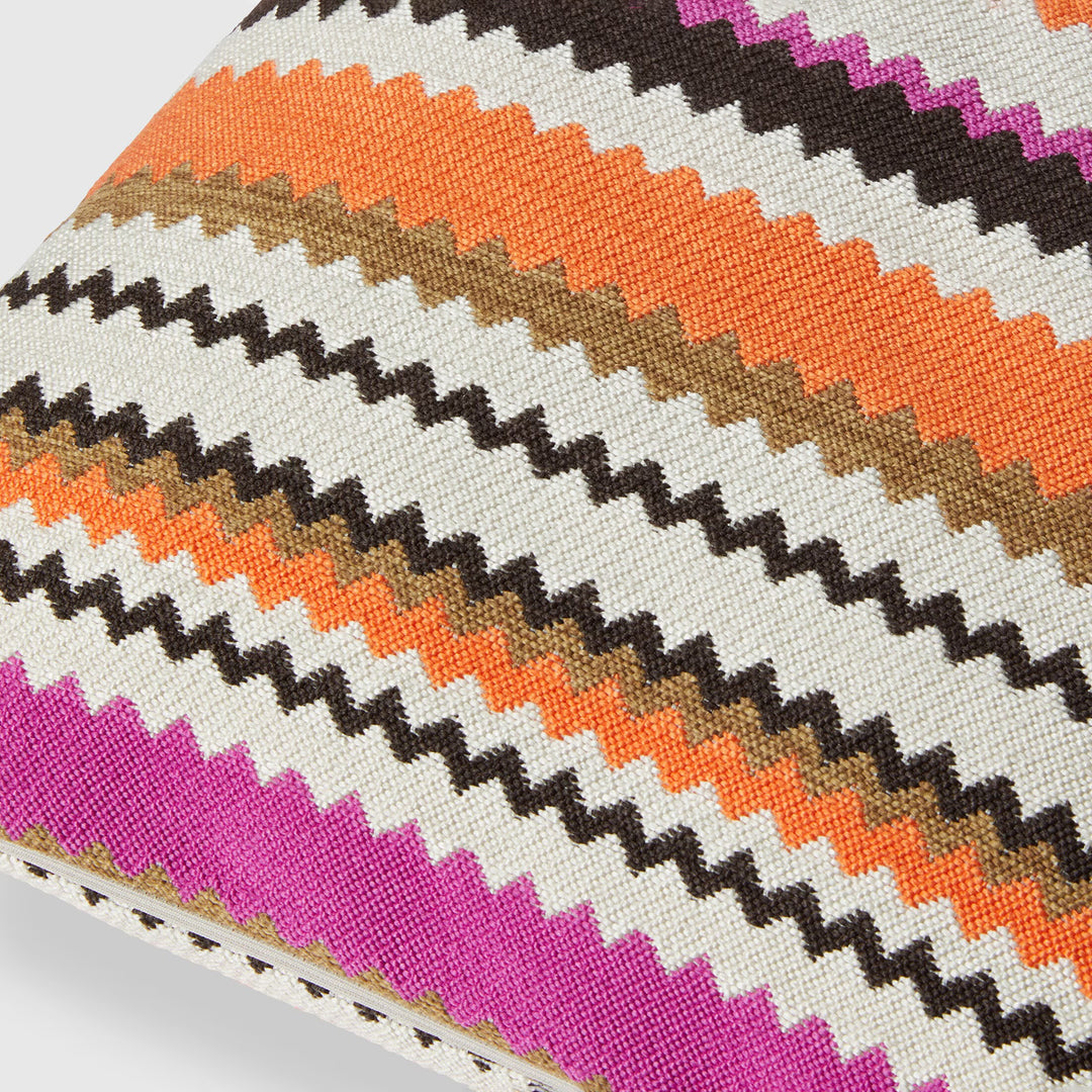 missoni home | cancun chevron outdoor cushion 60cm | colour 159