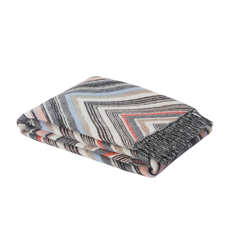 missoni home | chevron throw 130x190cm | colour 160