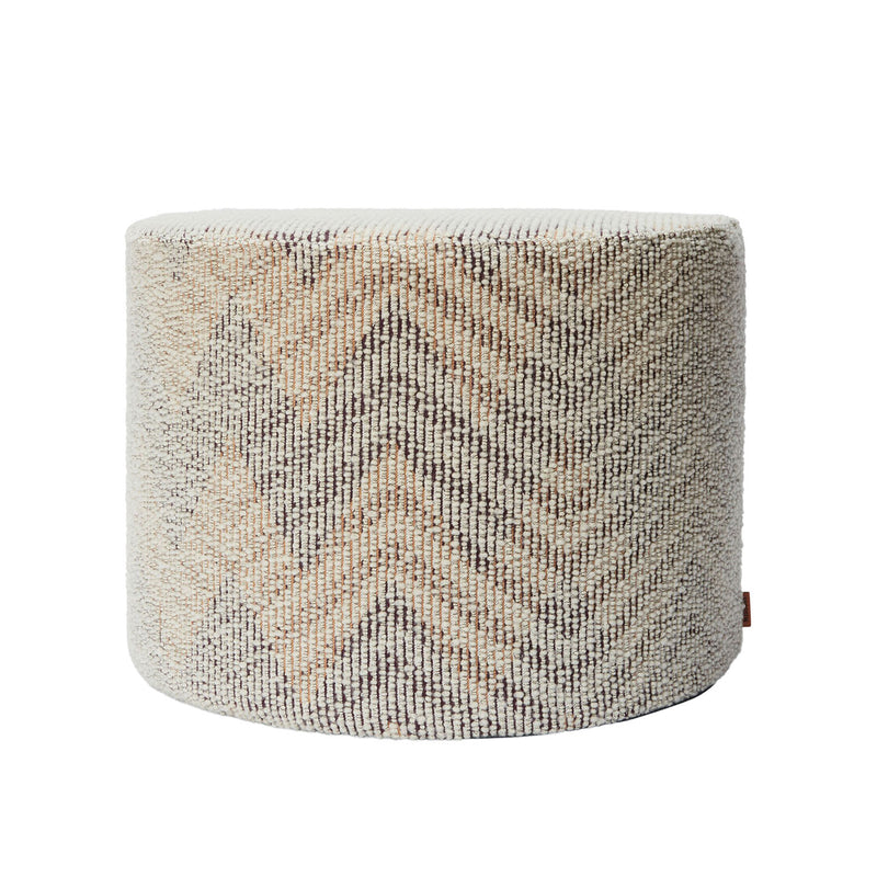 missoni home | dinamico boucle cylinder pouf | colour 149