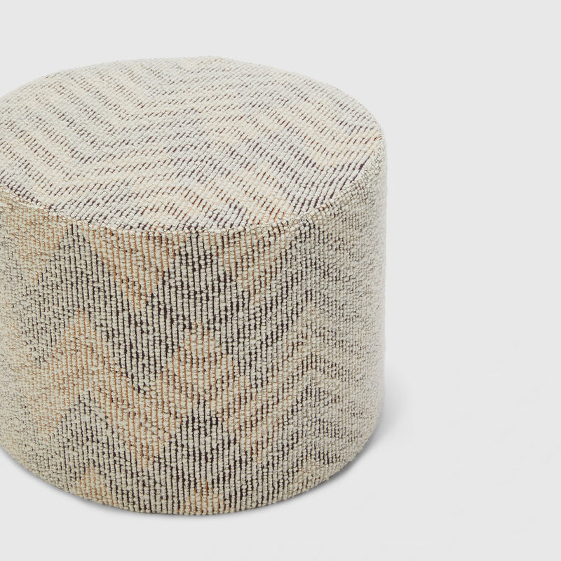 missoni home | dinamico boucle cylinder pouf | colour 149