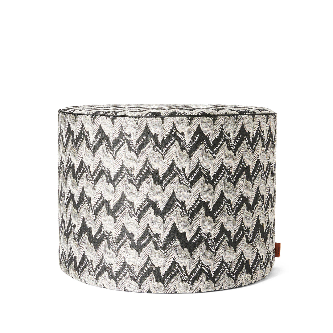 missoni home | fluidity cylinder pouf | colour 160