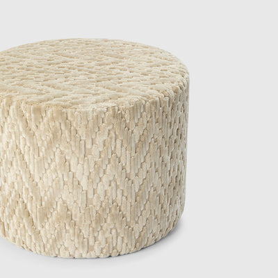 missoni home | fossile cylinder pouf | colour 48