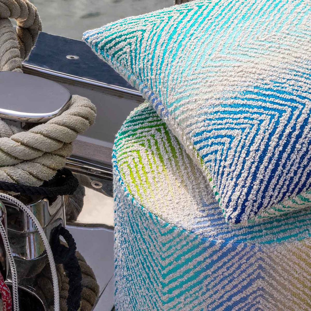 missoni home | island outdoor boucle cushion 50cm | colour 170