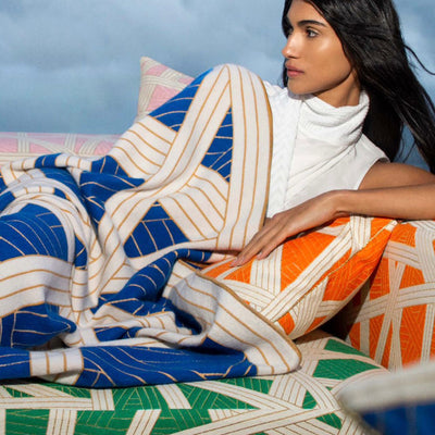 missoni home | nastri cushion 50cm | colour 591