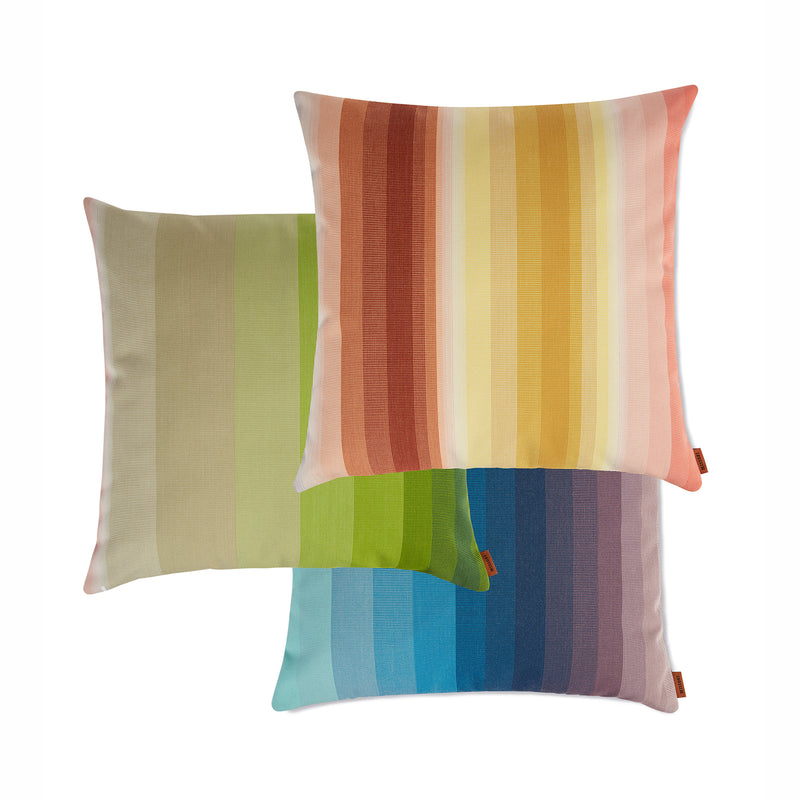 missoni home | oceania outdoor cushions 40cm | set of 3 | colour 100
