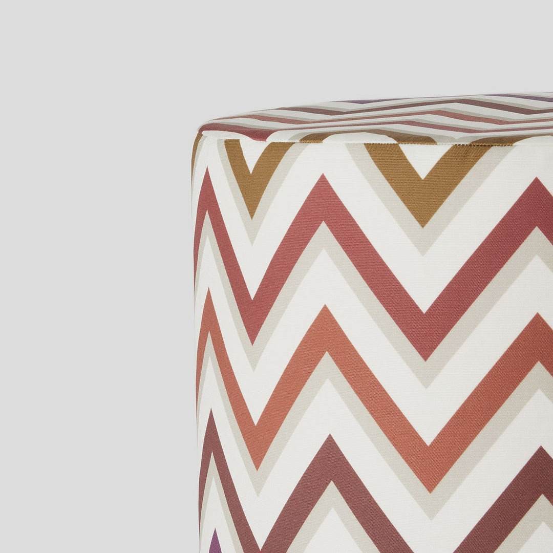missoni home | watamu outdoor cylinder pouf | colour 156