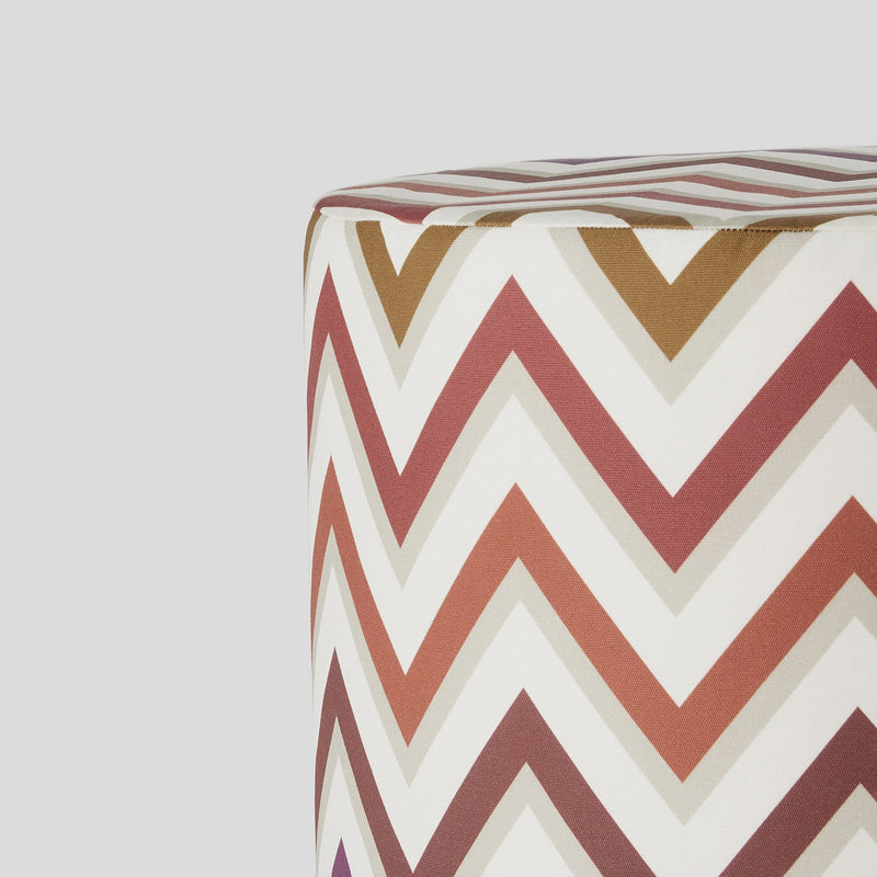 missoni home | watamu outdoor cylinder pouf | colour 156