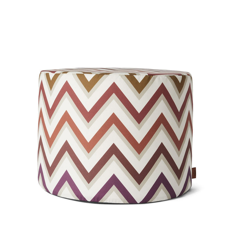 missoni home | watamu outdoor cylinder pouf | colour 156