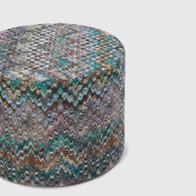 missoni home | parrot cylinder pouf | colour 170