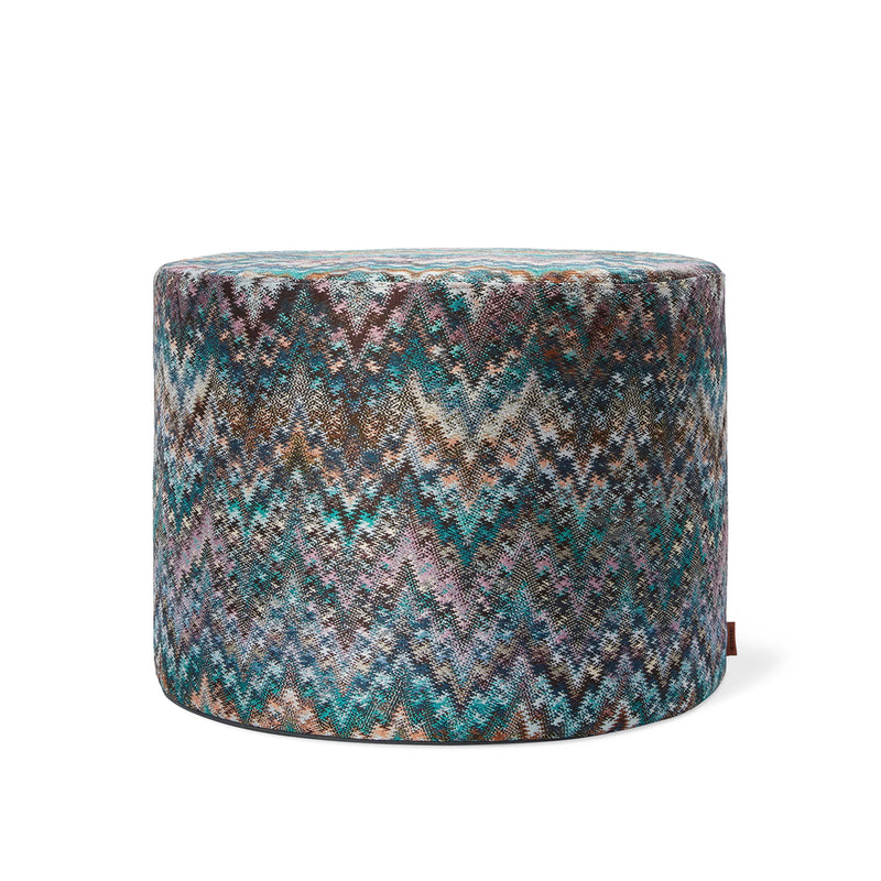 missoni home | parrot cylinder pouf | colour 170