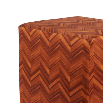 missoni home | layers inlay cube pouf | colour 64 - DC