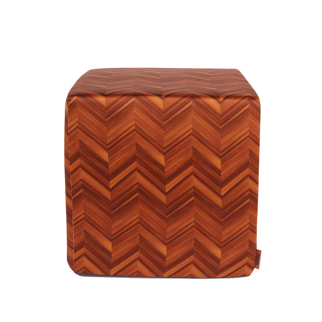 missoni home | layers inlay cube pouf | colour 64 - DC