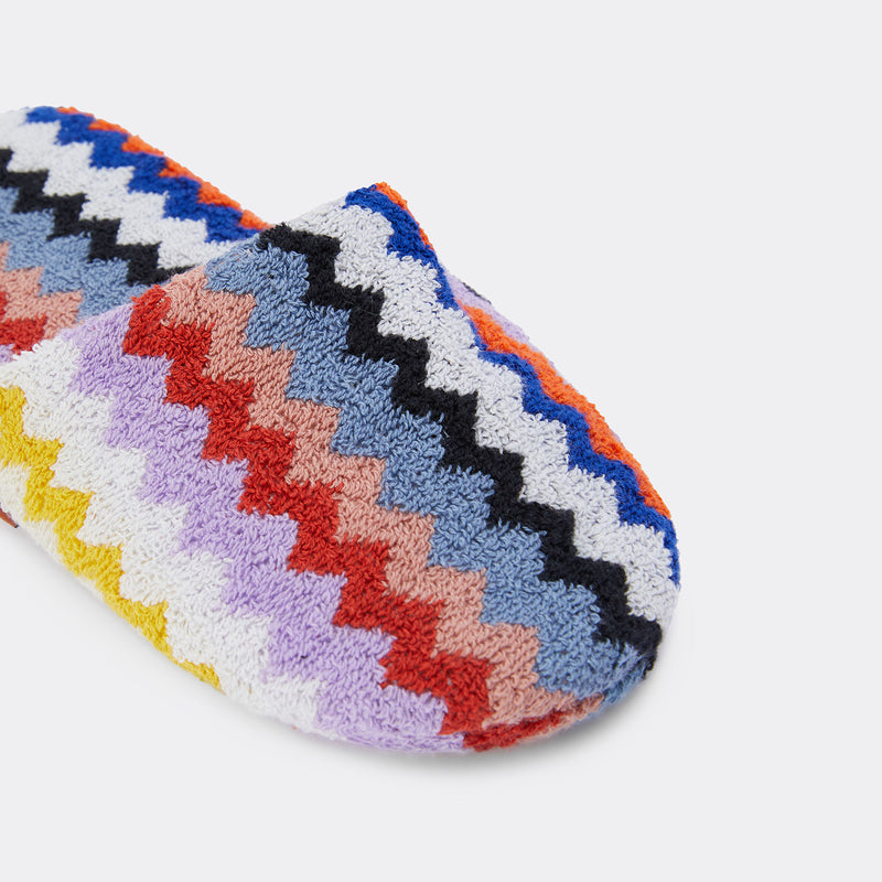 missoni home | riverbero morbidone slipper| large | colour 100