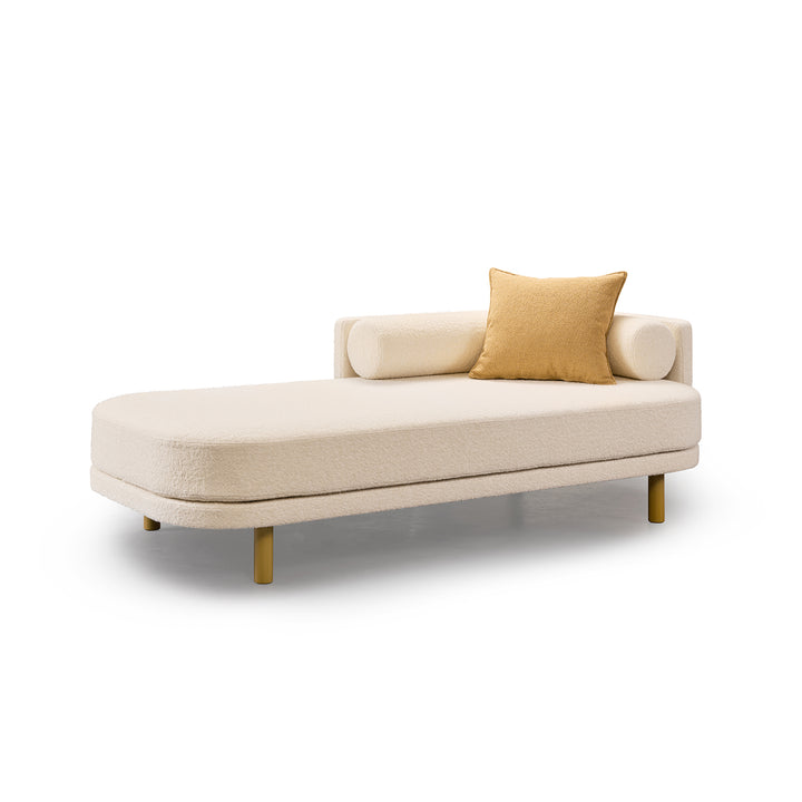 moeller design | CAJA daybed | right backrest | city velvet reloaded 138