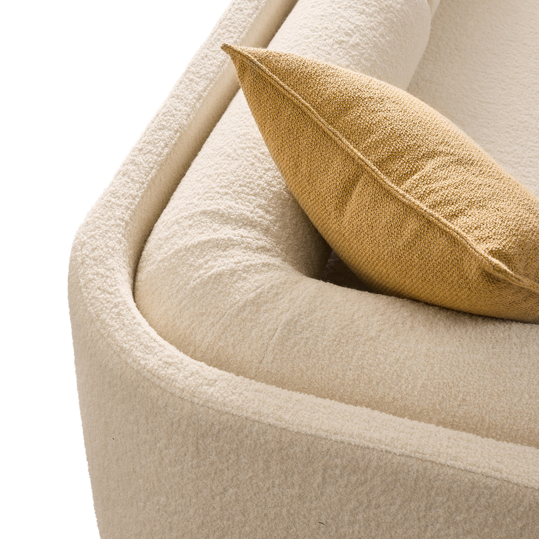 moeller design | CAJA daybed | right backrest | city velvet reloaded 138