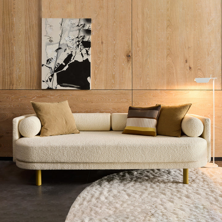 moeller design | CAJA daybed | right backrest | city velvet reloaded 138