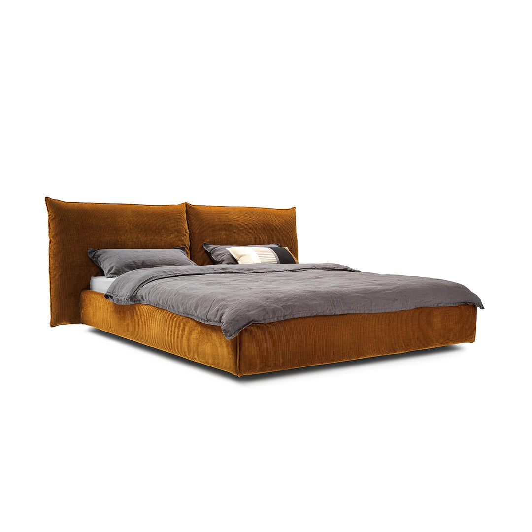 moeller design | ROSE king bed with adjustable headrest | charmelle cord 52