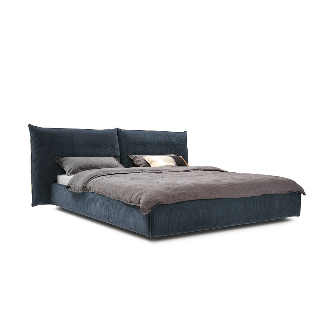 moeller design | ROSE king bed with adjustable headrest | charmelle cord 64