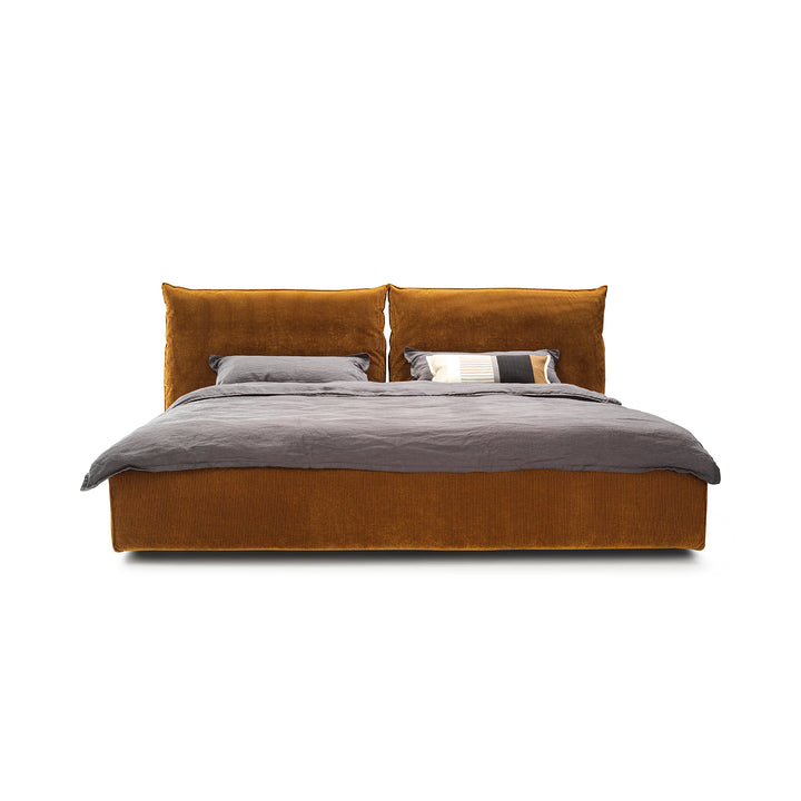 moeller design | ROSE queen bed with adjustable headrest | charmelle cord 52