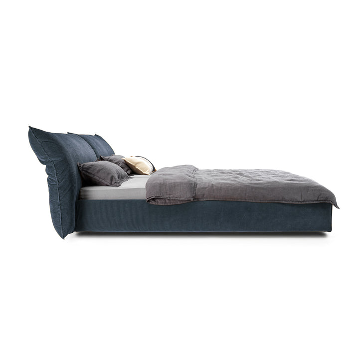 moeller design | ROSE king bed with adjustable headrest | charmelle cord 64