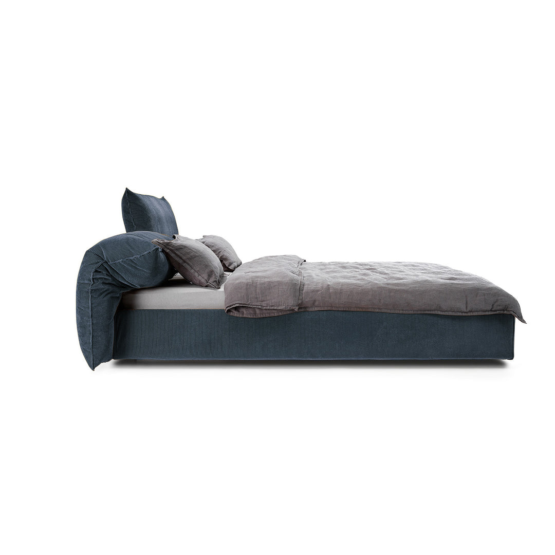 moeller design | ROSE king bed with adjustable headrest | charmelle cord 64