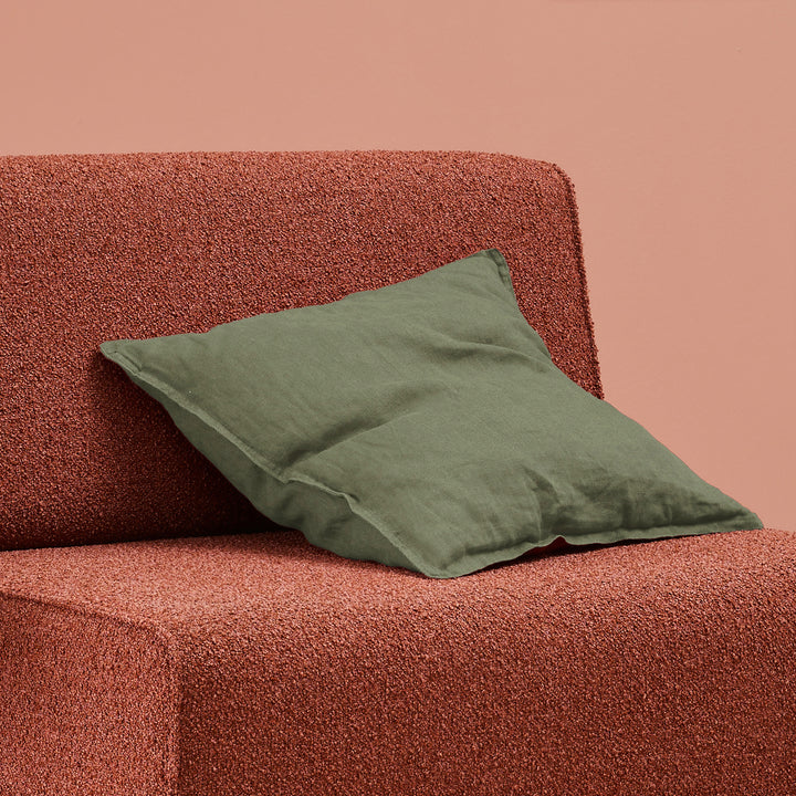 moeller design | slounge cushion 50cm | loop thyme 206