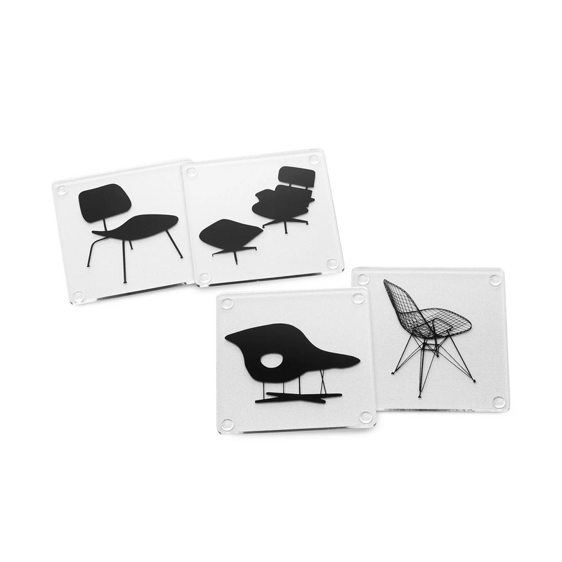 moma | eames chair coasters | set of 4