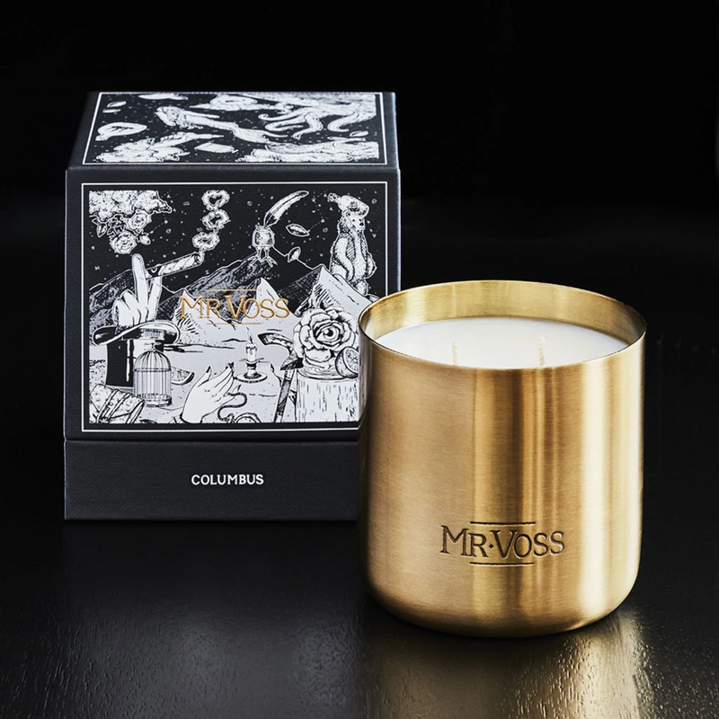 mr voss | scented candle | columbus