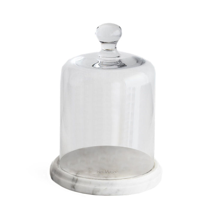 mr voss | marble plate + cloche