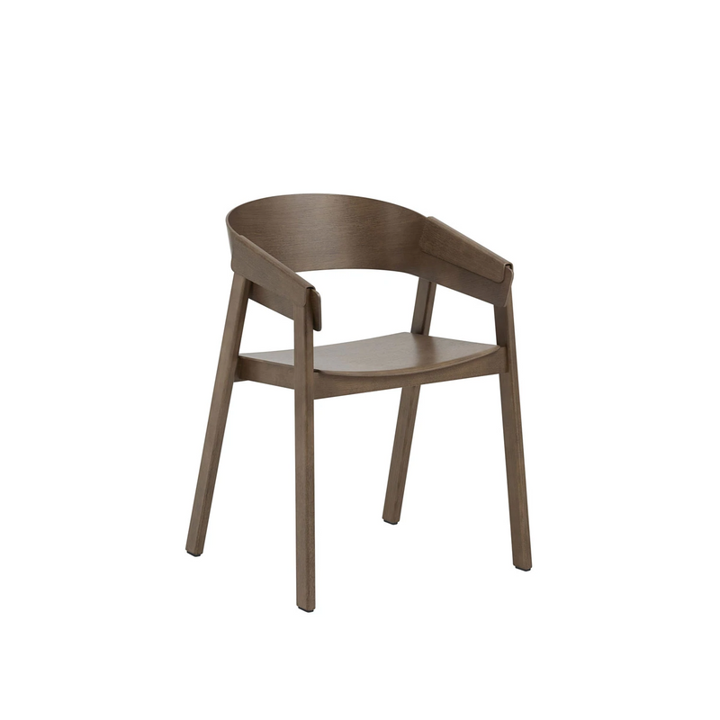 muuto | cover armchair | stained dark brown