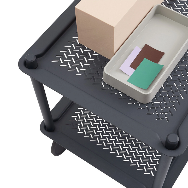 muuto | flow trolley 2 layer | blue grey