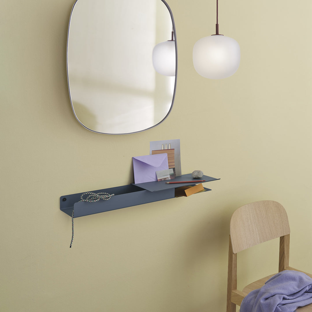 muuto | folded shelves | platform 62cm | grey
