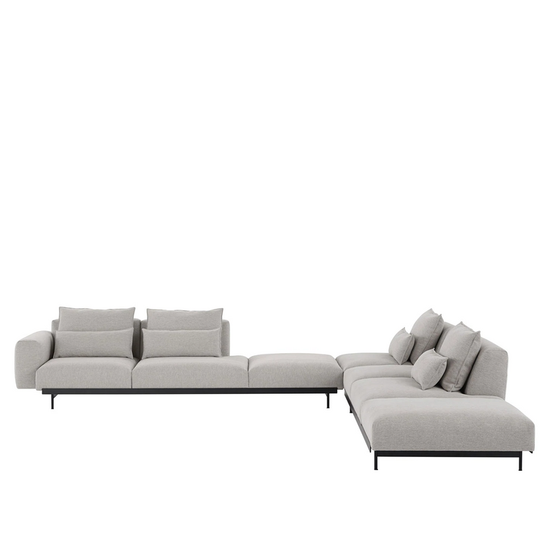 muuto | in situ modular sofa | 3 seater config 8 | clay 12