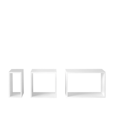 muuto | stacked storage | open module | medium white