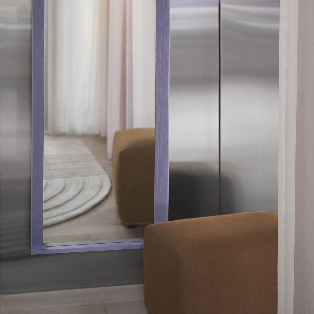 muuto | arced mirror large | light lilac