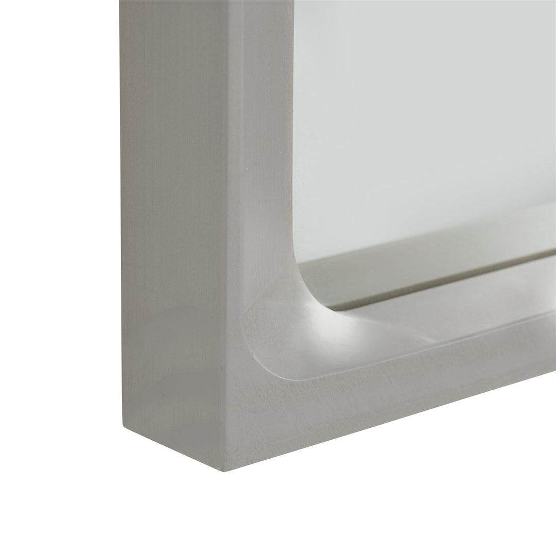 muuto | arced mirror small | light grey