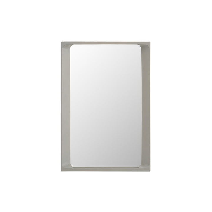 muuto | arced mirror small | light grey