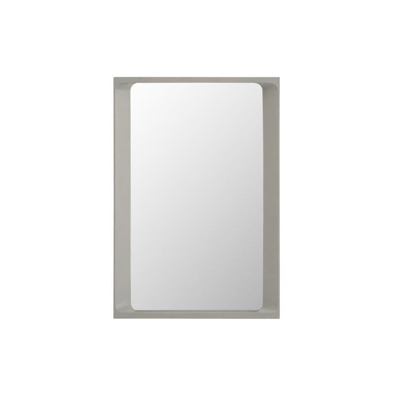 muuto | arced mirror small | light grey