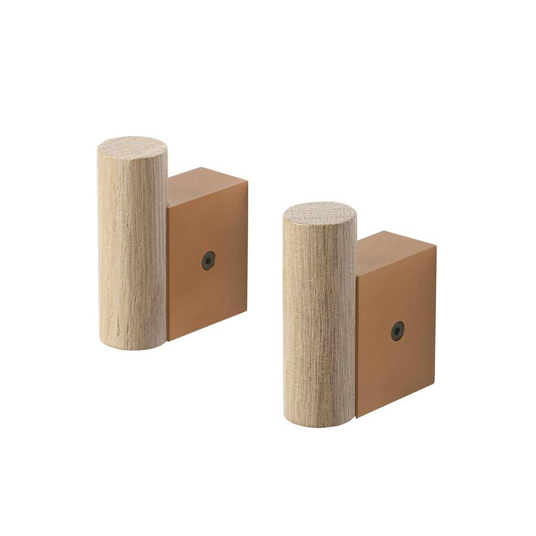 muuto | attach coat hook set | burnt orange