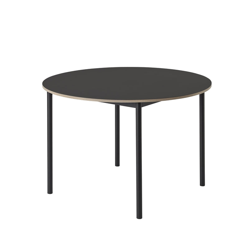 muuto | base round table | black nanolaminate 110cm