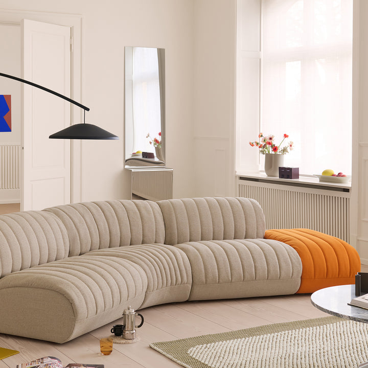 muuto | pleat mirror | polished stainless steel