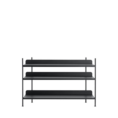 muuto | compile shelving system | config 2 | black