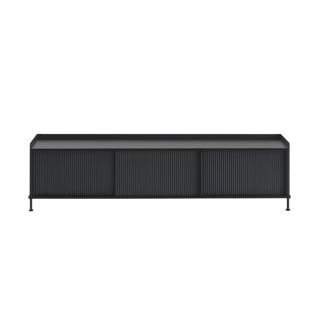 muuto | enfold sideboard low long | anthracite black + black
